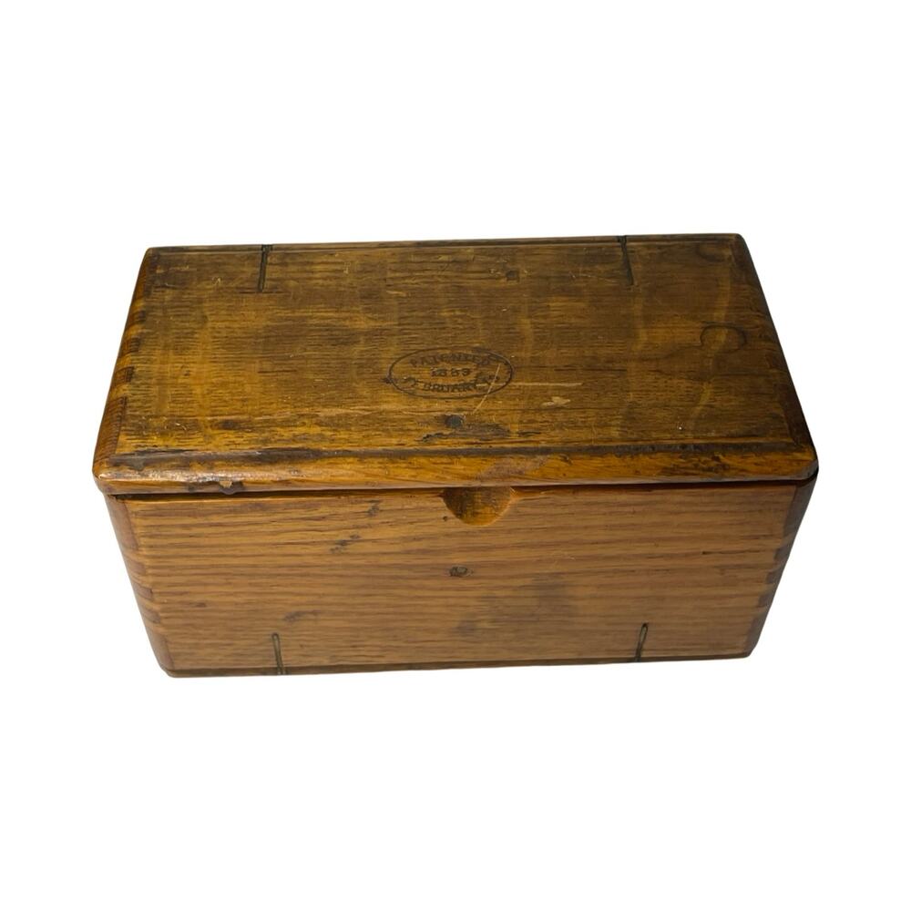 Vintage Wooden Storage Box